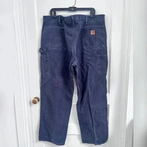 Carhartt Workwear Blue Pants Vintage (Carpenter Painter) 42 x 32